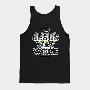Jesus Was Woke - Agender Pride Tank Top